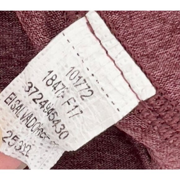 REI Co-Op Women's Base Layer Crewneck Performance Shirt L Large Burgundy Heather - Picture 7 of 7